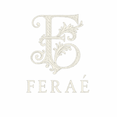 FERAÉ imzası taşıyan sanatsal monogram logo – Sıradışı kadınların fark yarattığı eşsiz bir stilin sembolü.